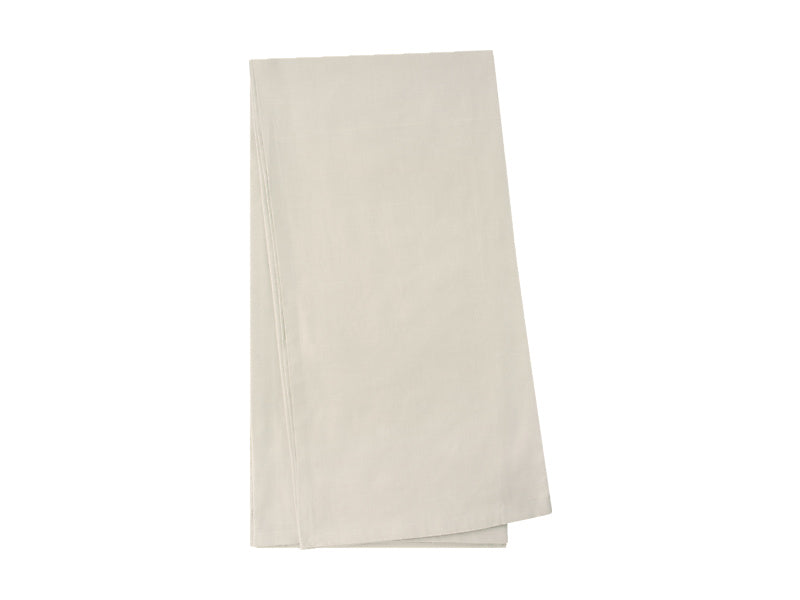 Maxwell & Williams Cotton Classics Rectangular Tablecloth Pebble Taupe 230 x 150cm