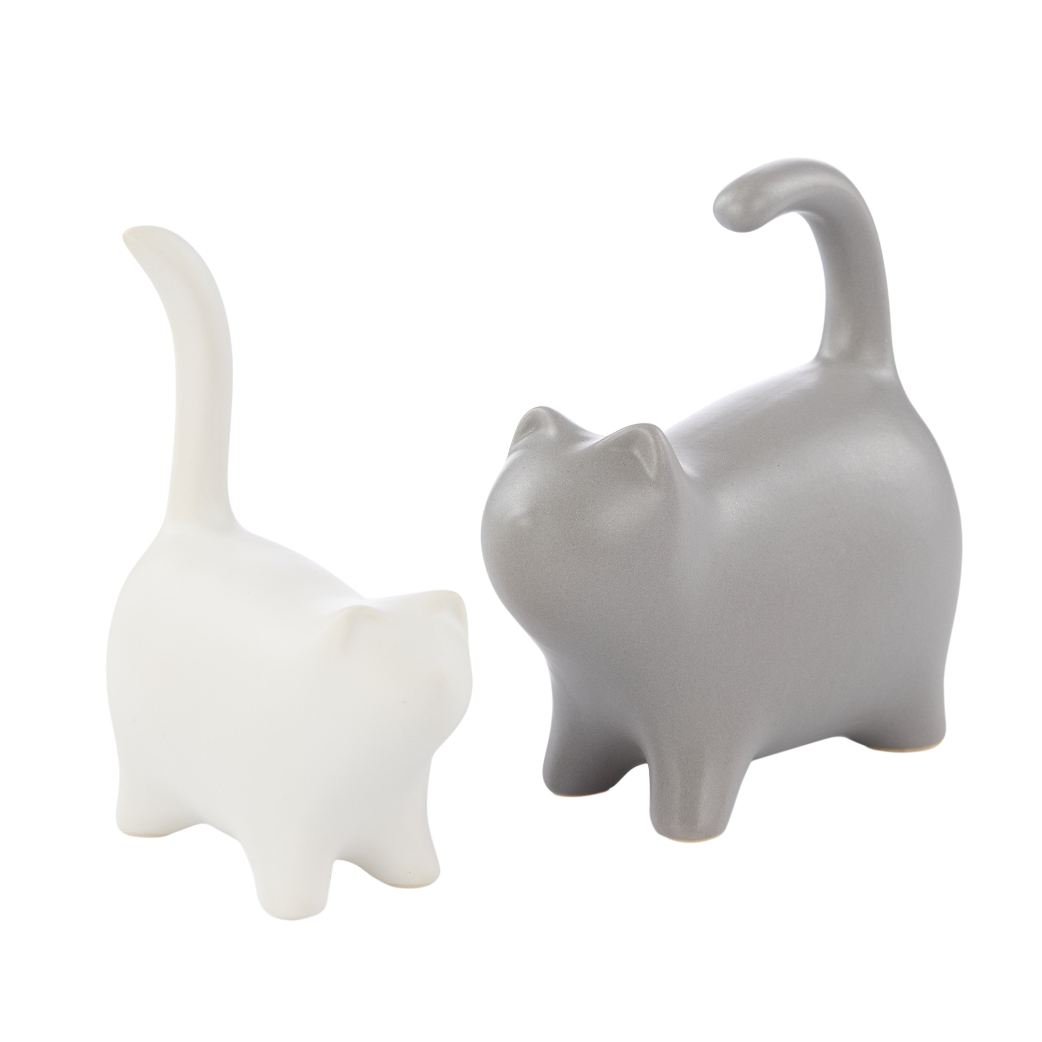 Emporium Baby Cat Sculpture White