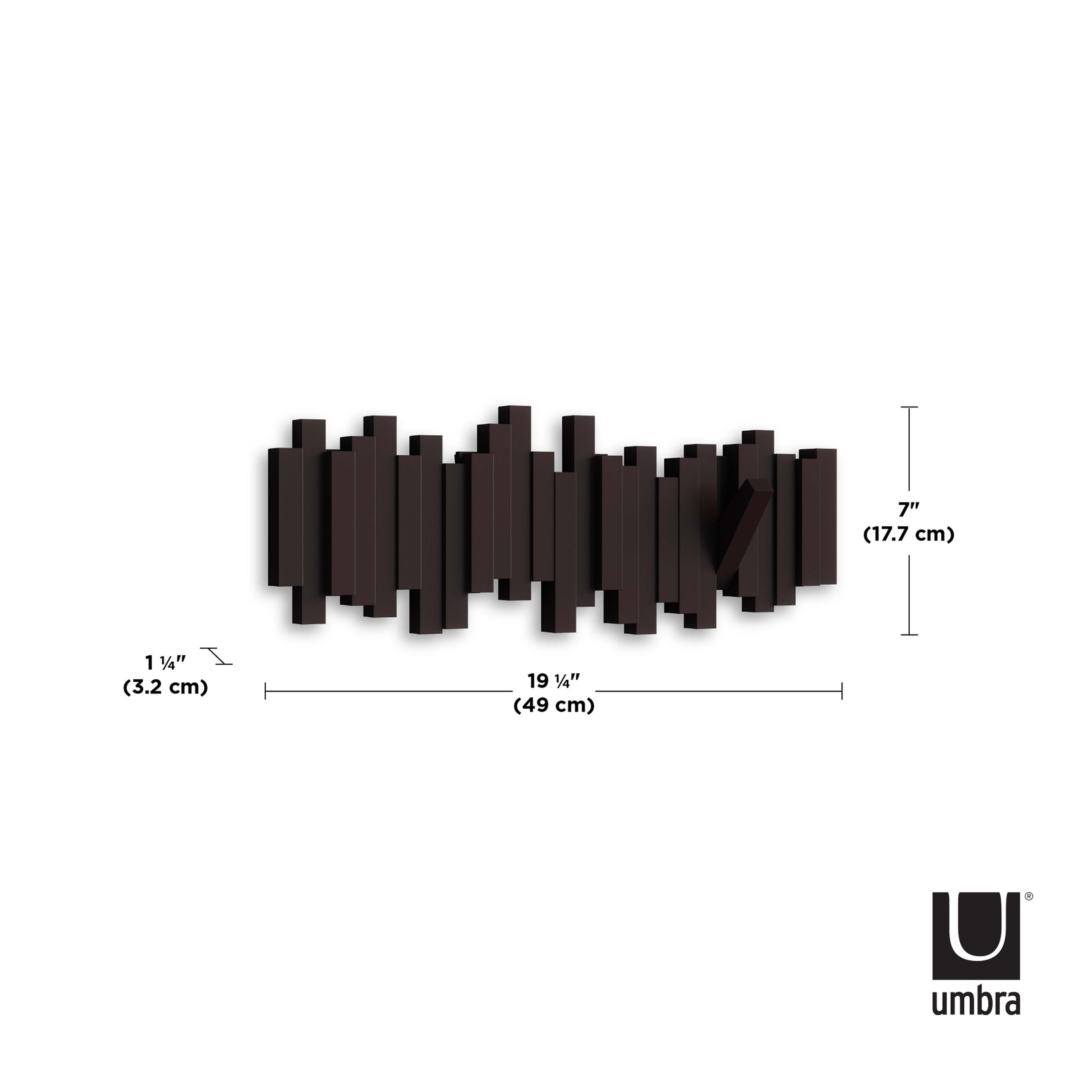 Umbra Sticks Multi Hook Espresso