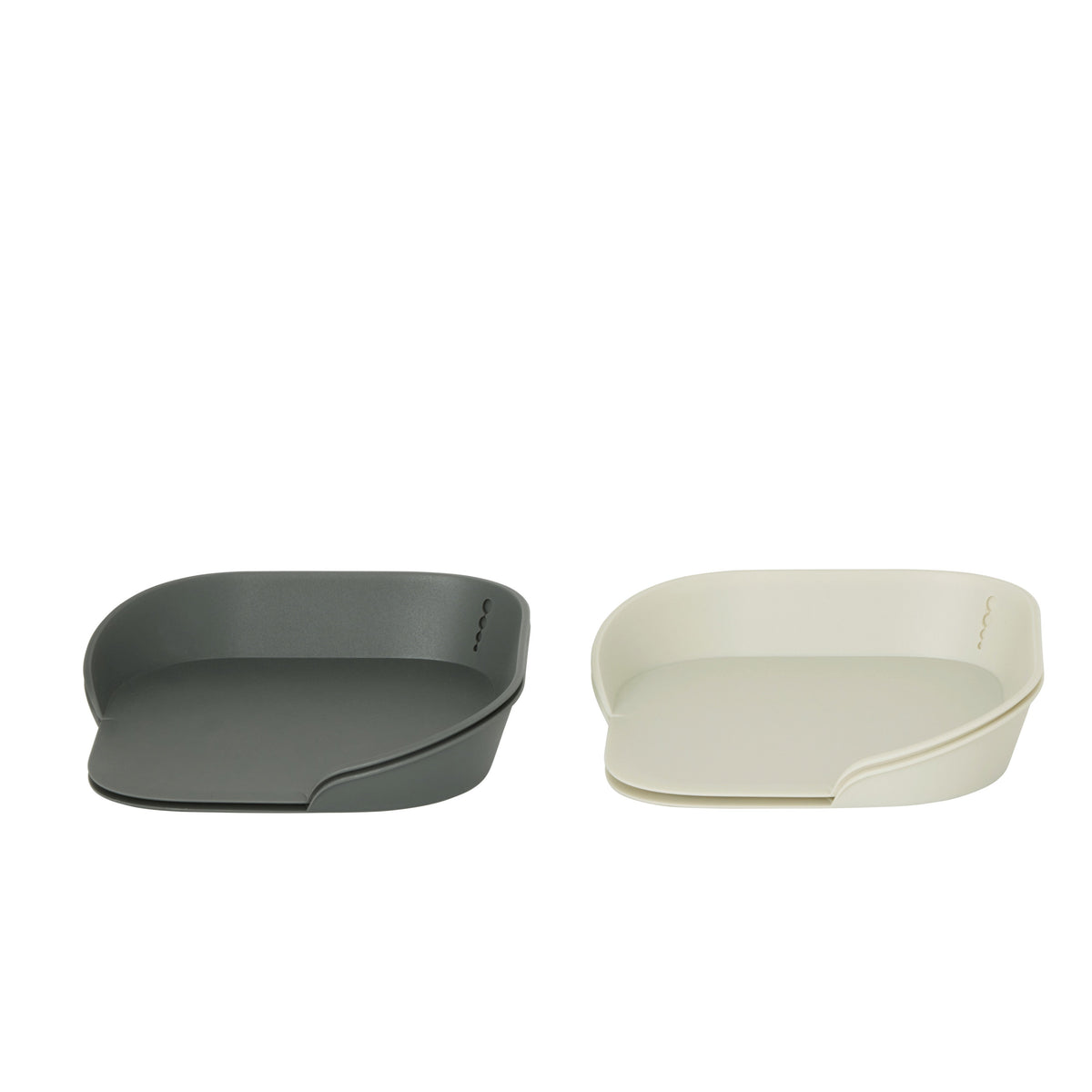 SVNA Preparation Tray 4 Piece Set Grey & Cream