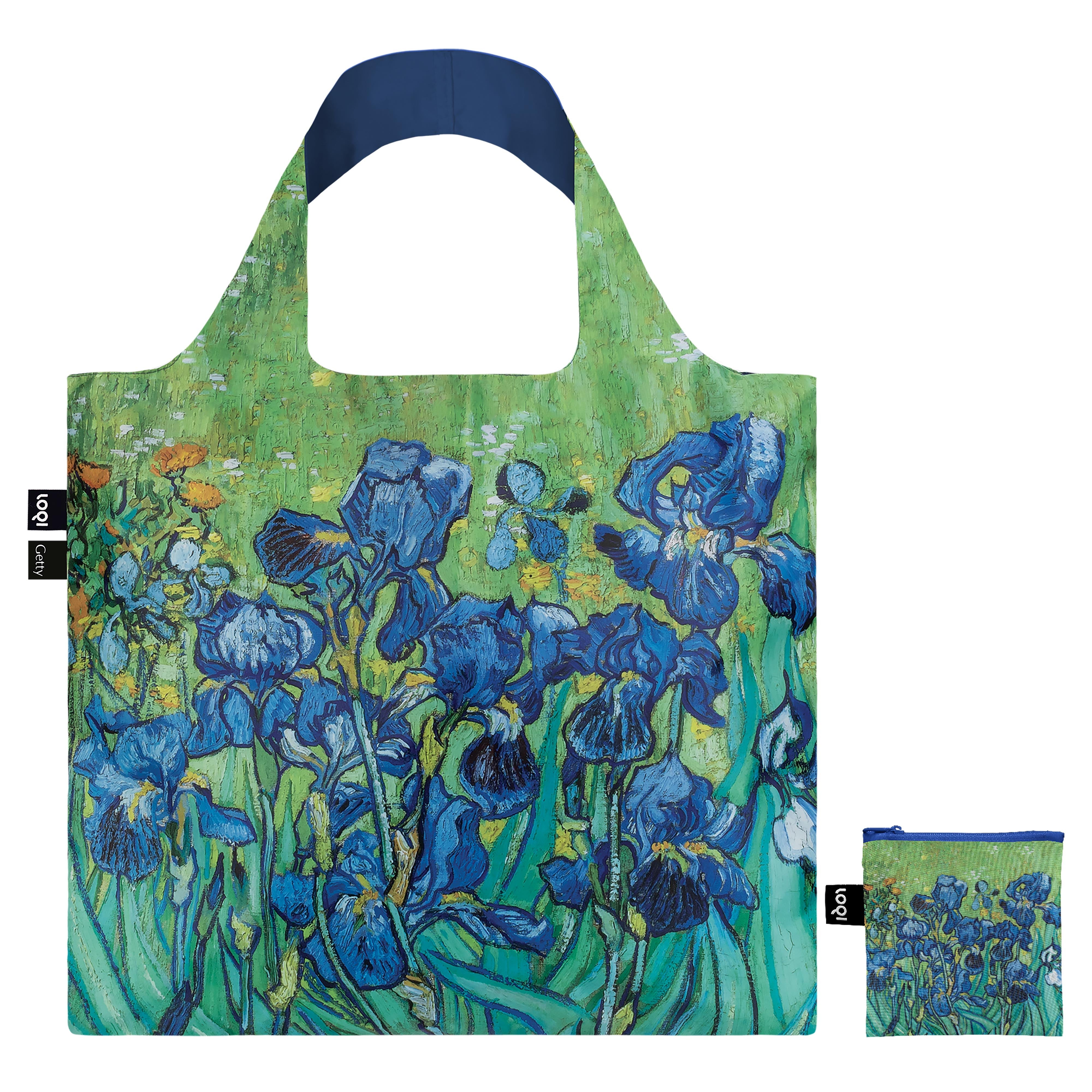 LOQI Van Gogh Irises Tote Bag