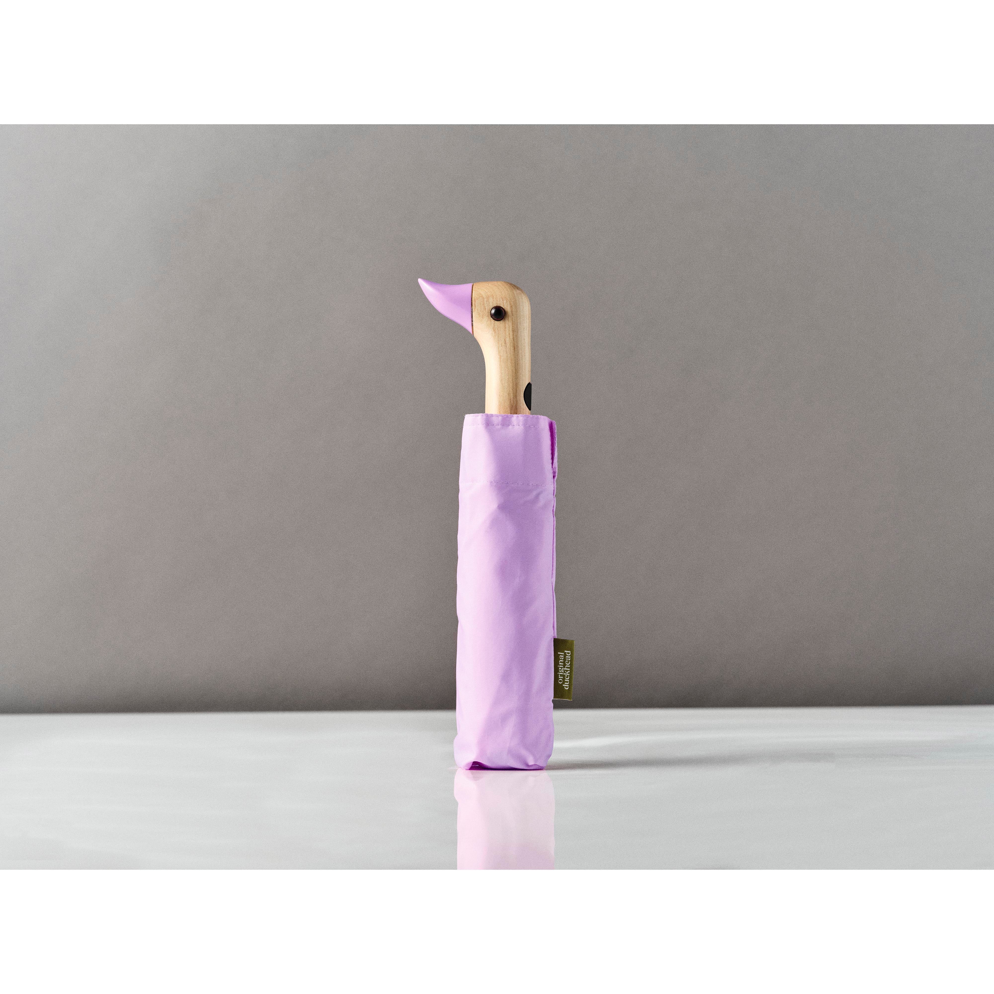 Original Duckhead Duck Umbrella Compact Macaron Mauve