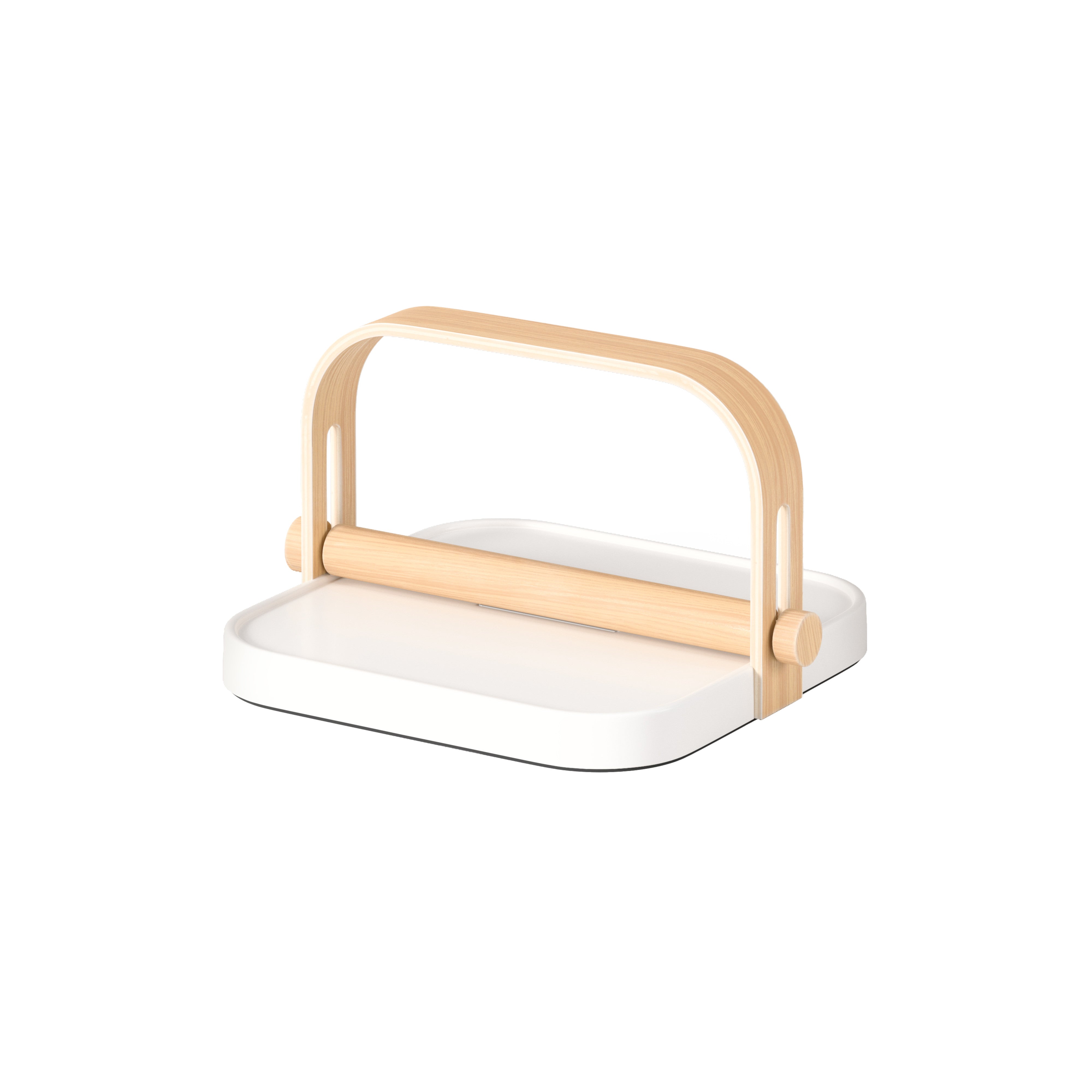 Umbra Bellwood Napkin Holder White & Natural