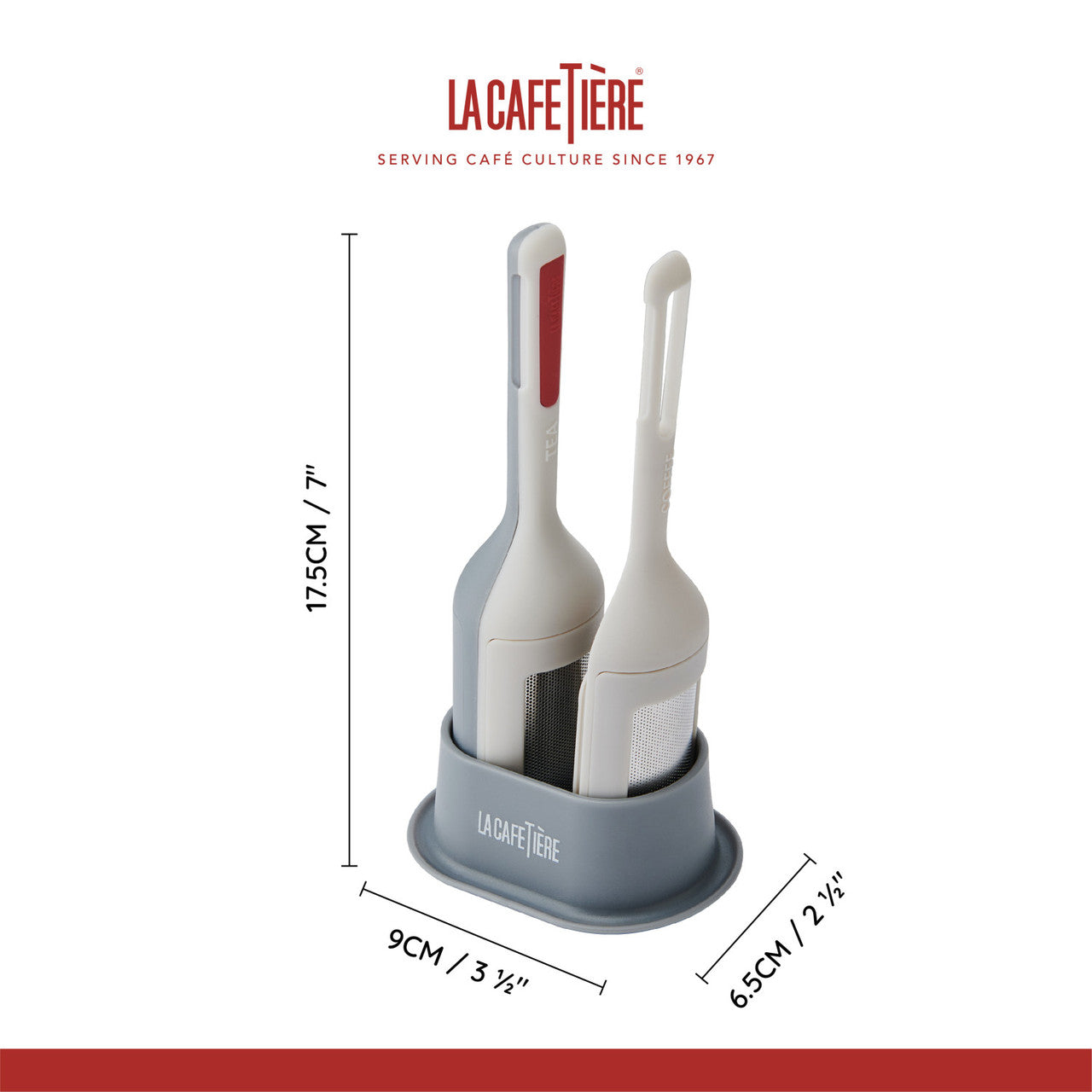 La Cafetière Brewstir 2 in 1 Tea & Coffee Infuser with Stand
