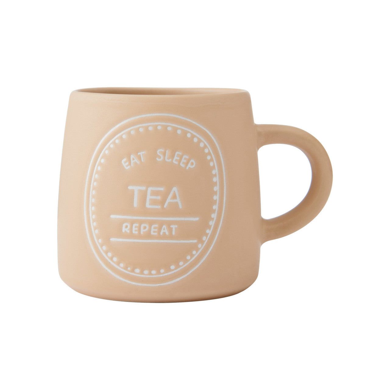 Mikasa Stoneware Mug 400ml (Eat Sleep Tea)