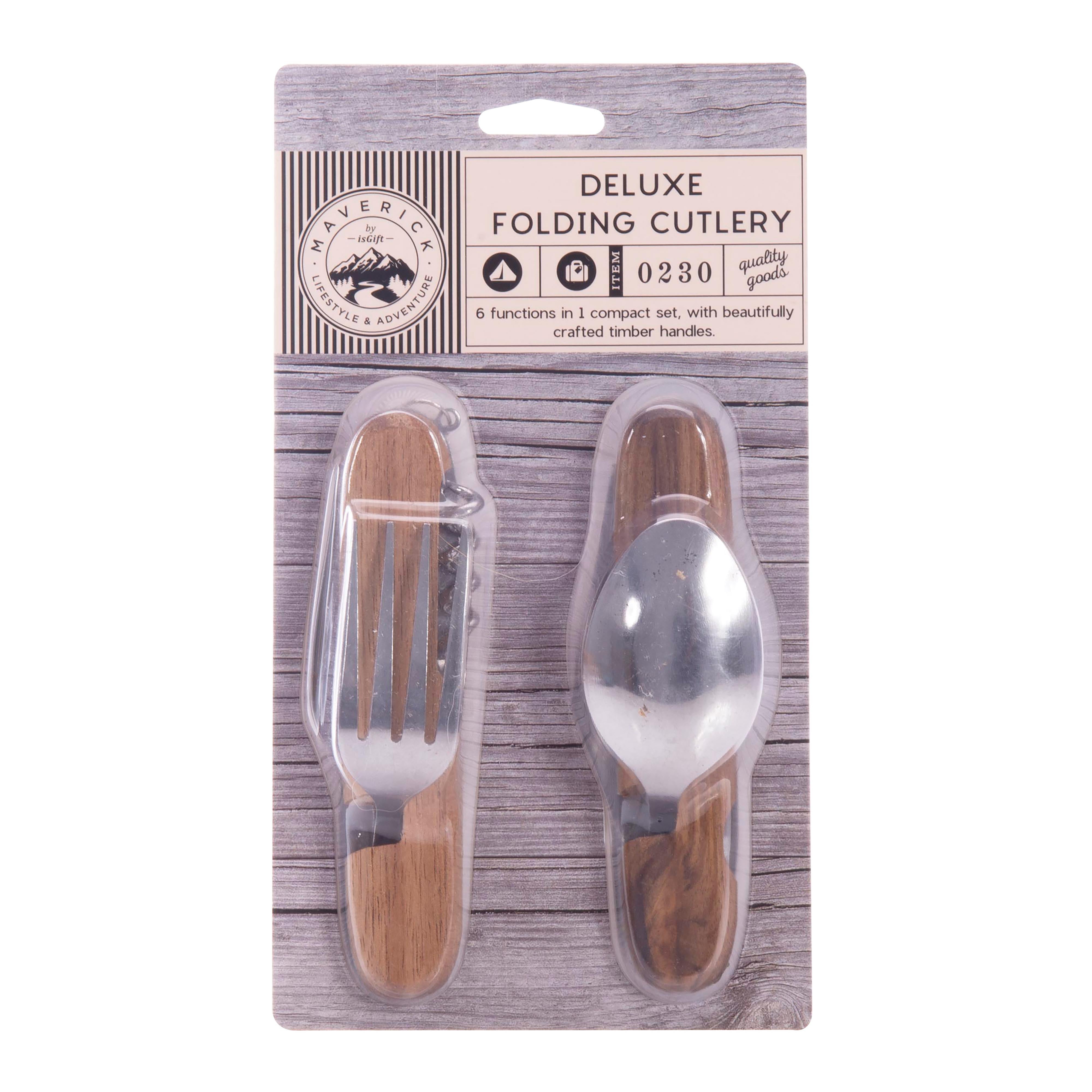 Maverick Folding Cutlery Set