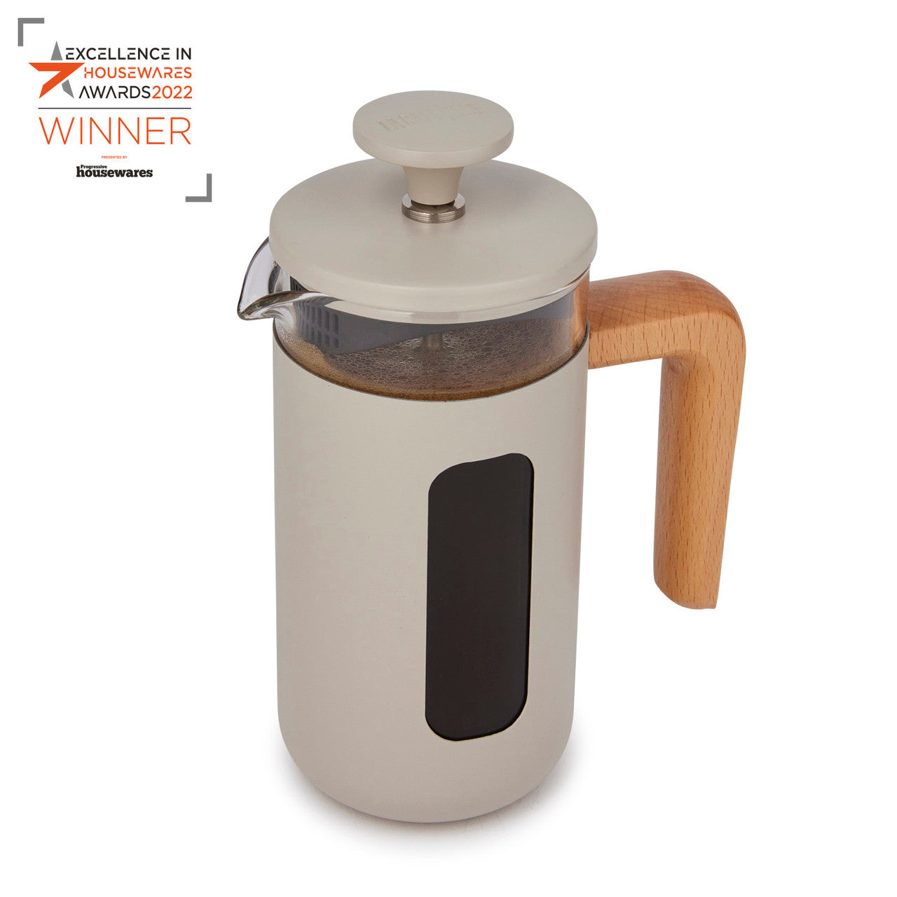 La Cafetière Pisa Stainless Steel Cafetière 3 Cup / 350ml (Latte)