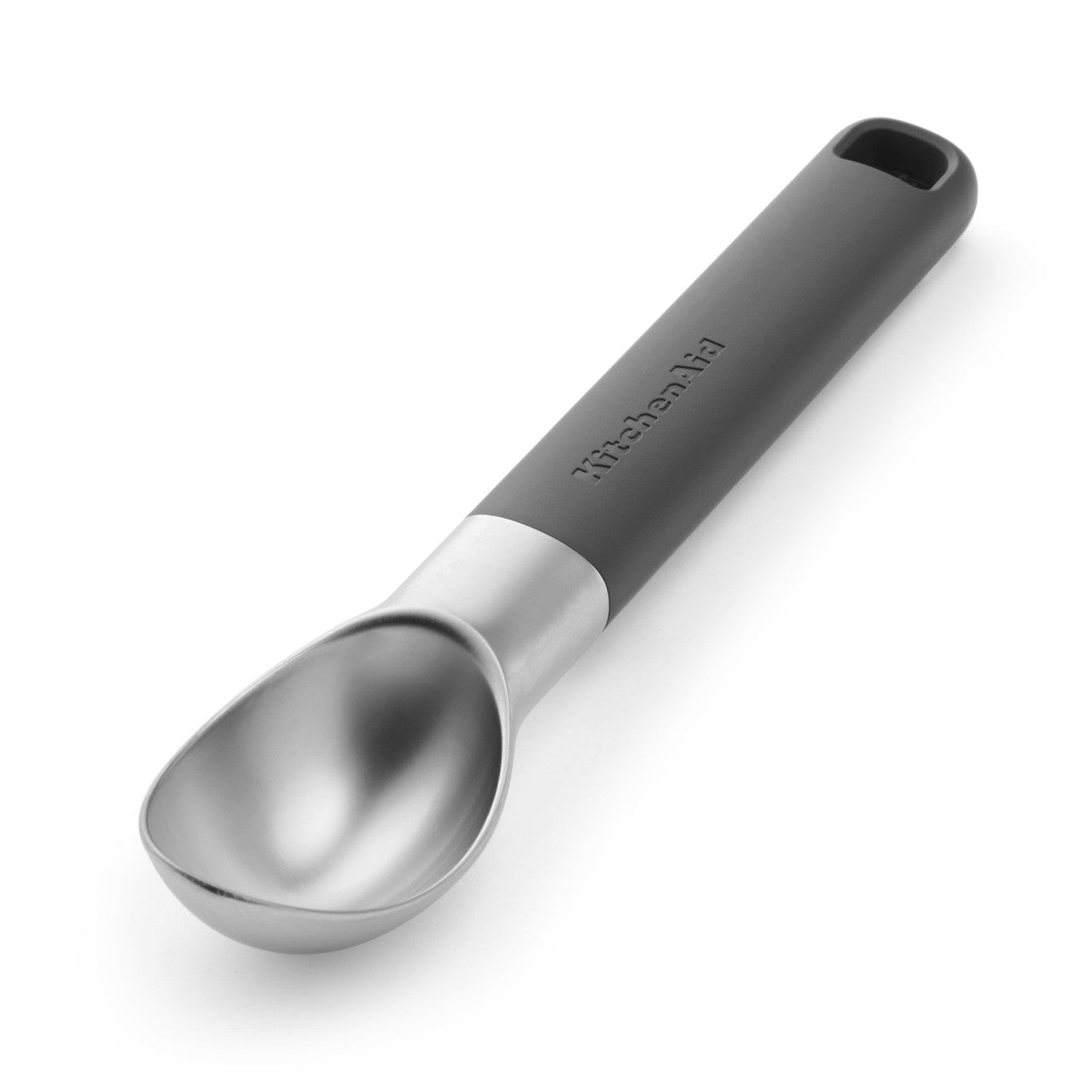 KitchenAid Ice Cream Scoop 21cm (Charcoal Grey)