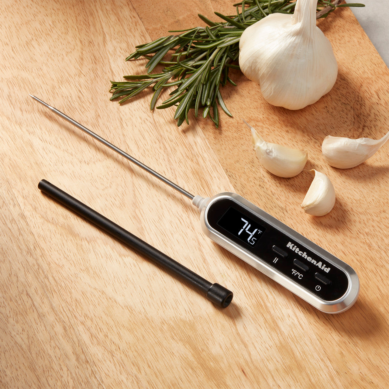 KitchenAid Backlit Digital Instant Kitchen Thermometer -20°C to 250°C