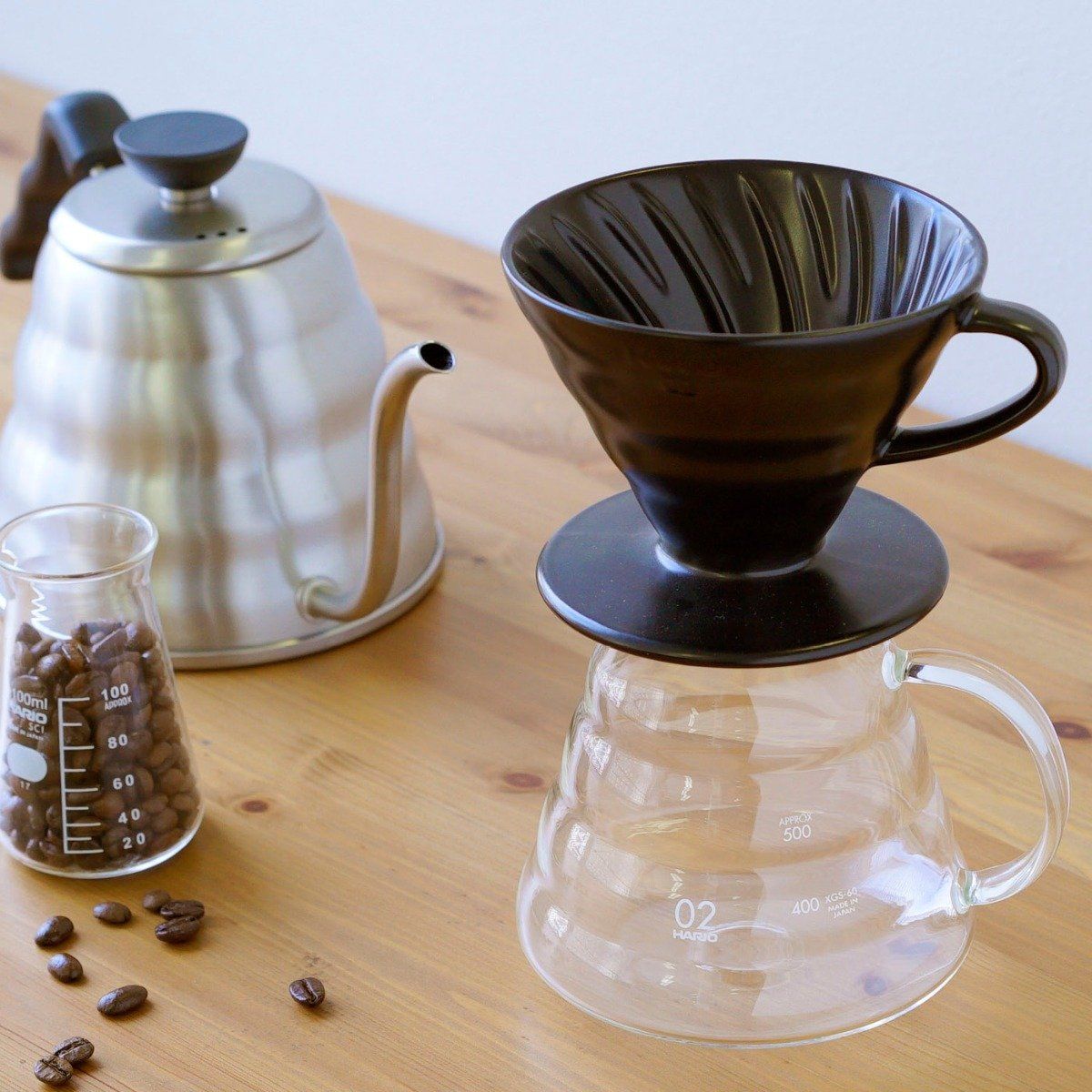 Hario V60 Dripper - Matte Black