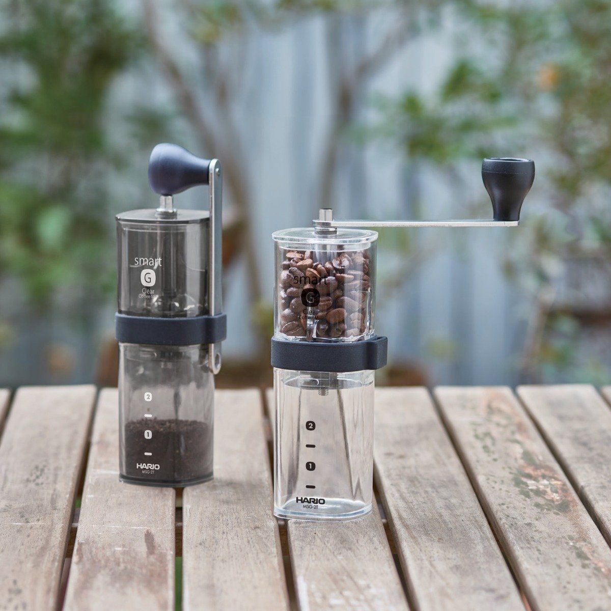 Hario Coffee Mill Smart G - Transparent
