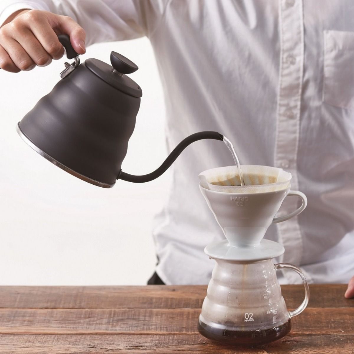 Hario V60 Ceramic Dripper 02 - White