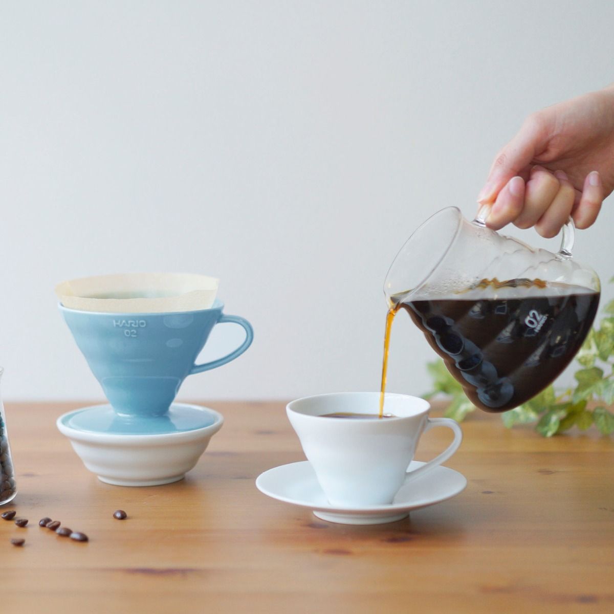 Hario V60 Server 02 - Clear (600ml)