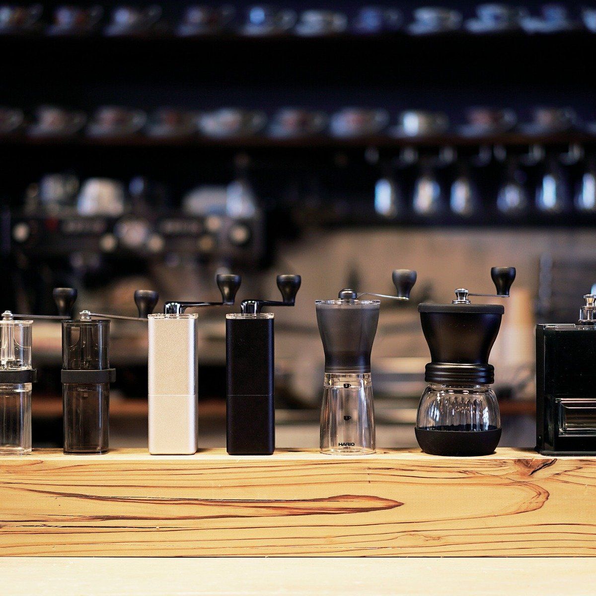 Hario Coffee Mill Smart G - Transparent