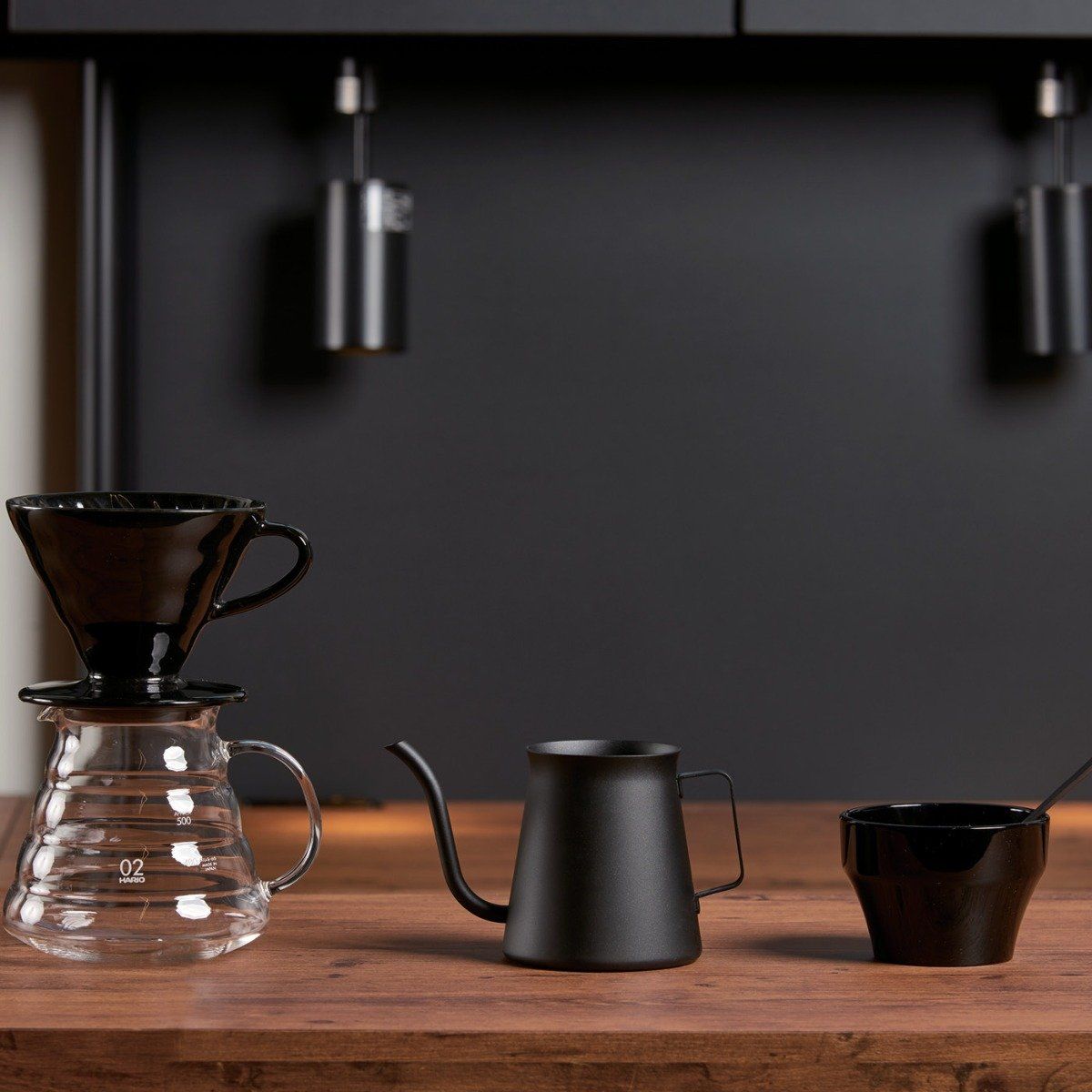 Hario V60 Dripper Kasuya - Black