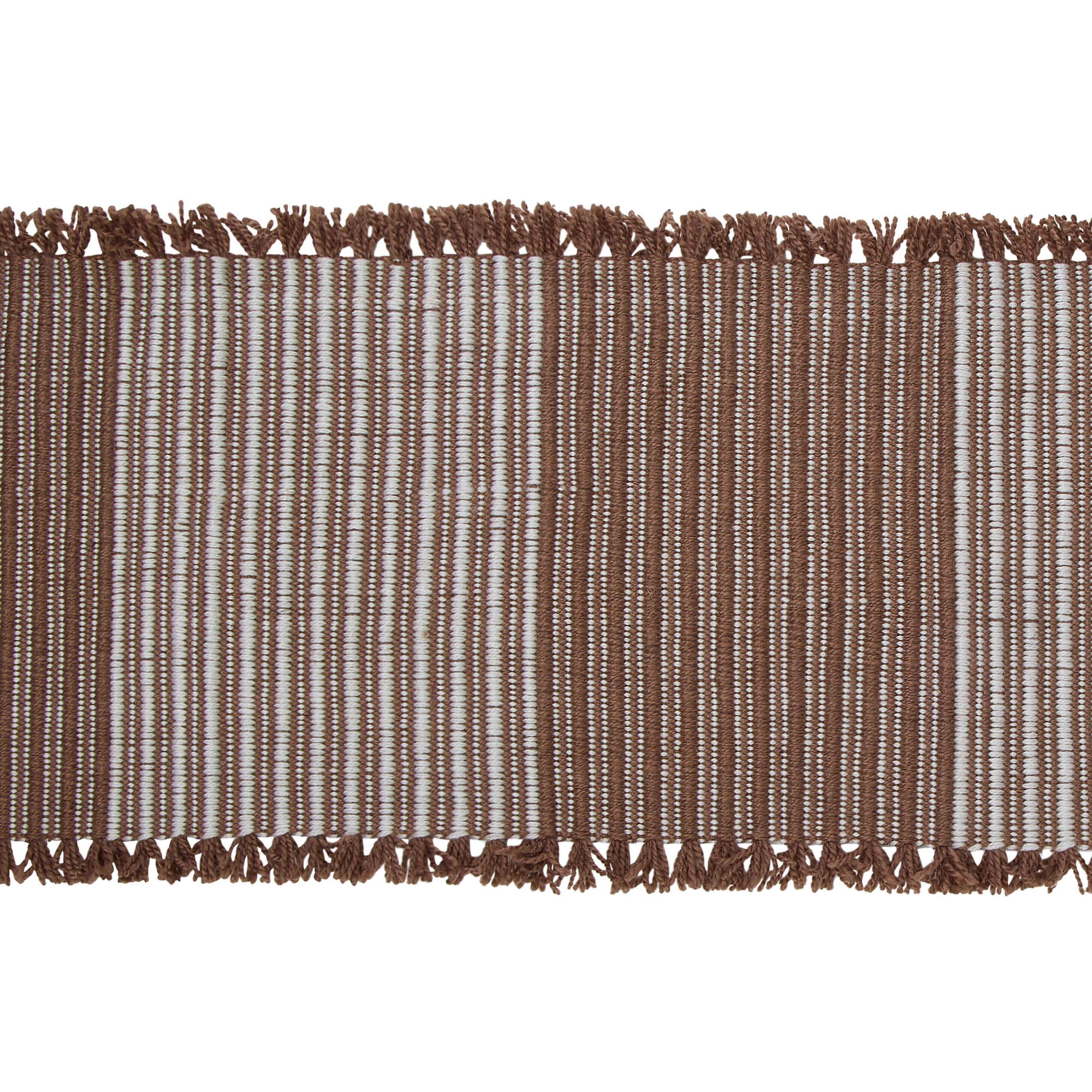 Amalfi Cai Table Runner Rust & Natural