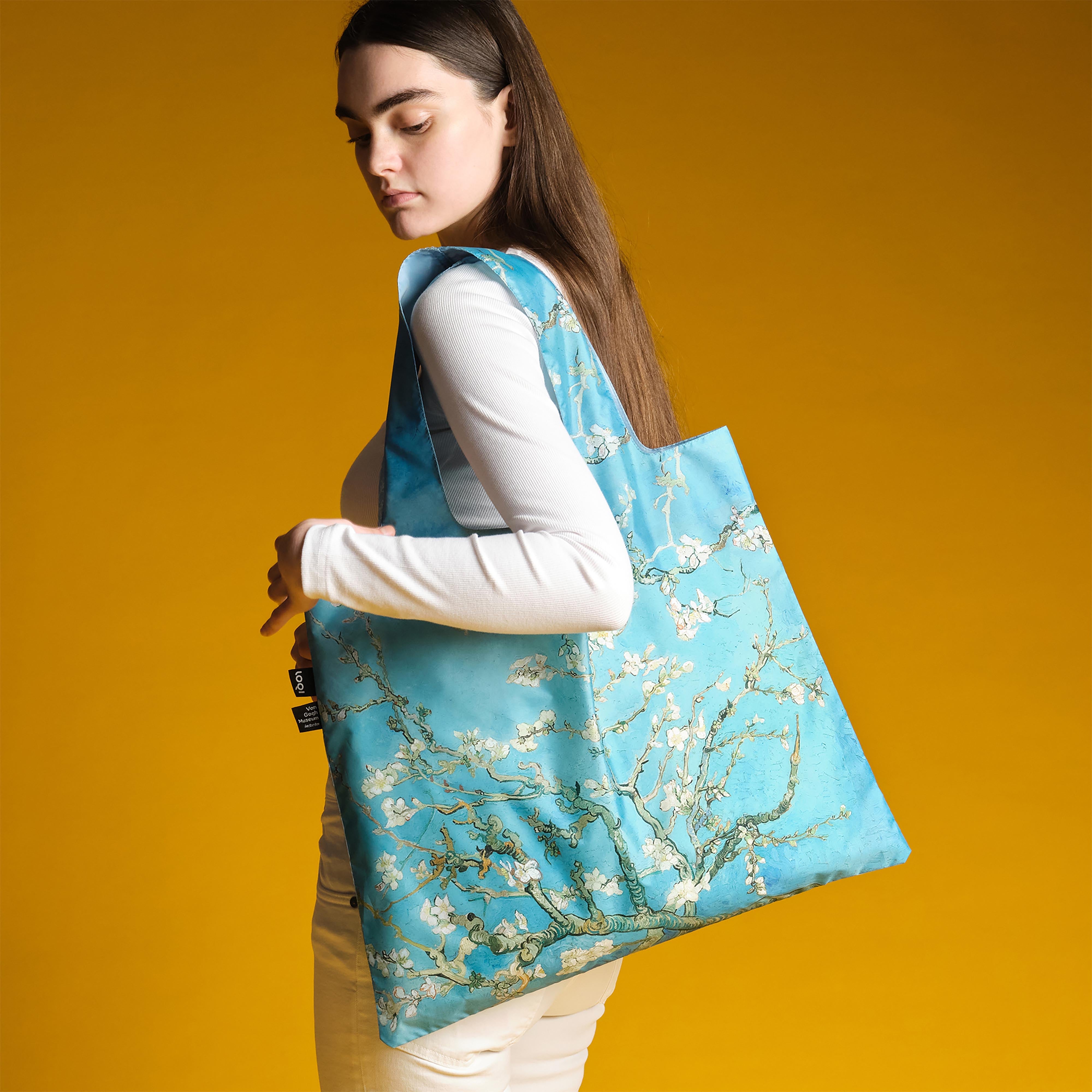 LOQI Van Gogh Almond Blossom Tote Bag