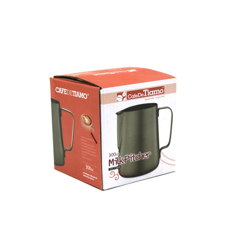 Tiamo Teflon Milk Jug (300ml)