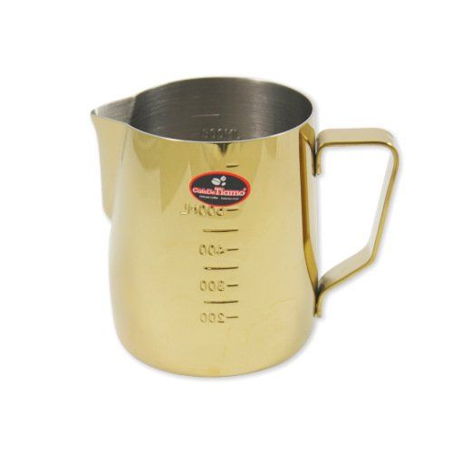 Tiamo Titanium Milk Jug 600ml - Gold