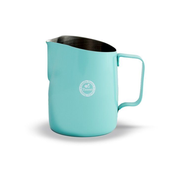 Tiamo Tapered Milk Jug 450ml - Teal Blue