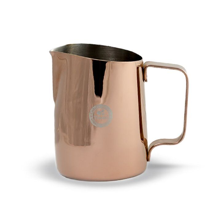 Tiamo Tapered Milk Jug 650ml - Metallic Bronze