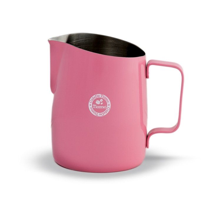 Tiamo Tapered Milk Jug 650ml - Pink
