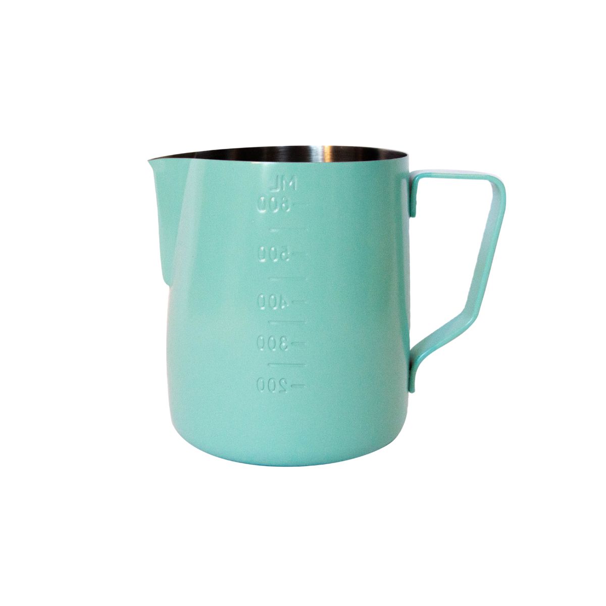 Tiamo Milk Jug 600ml - Teal Blue