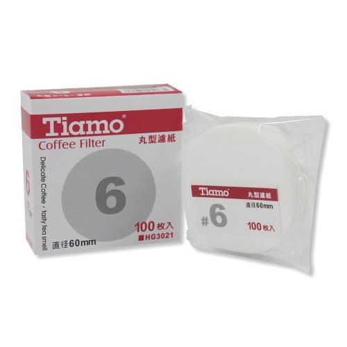 Tiamo Filter Paper 60mm (100pk)