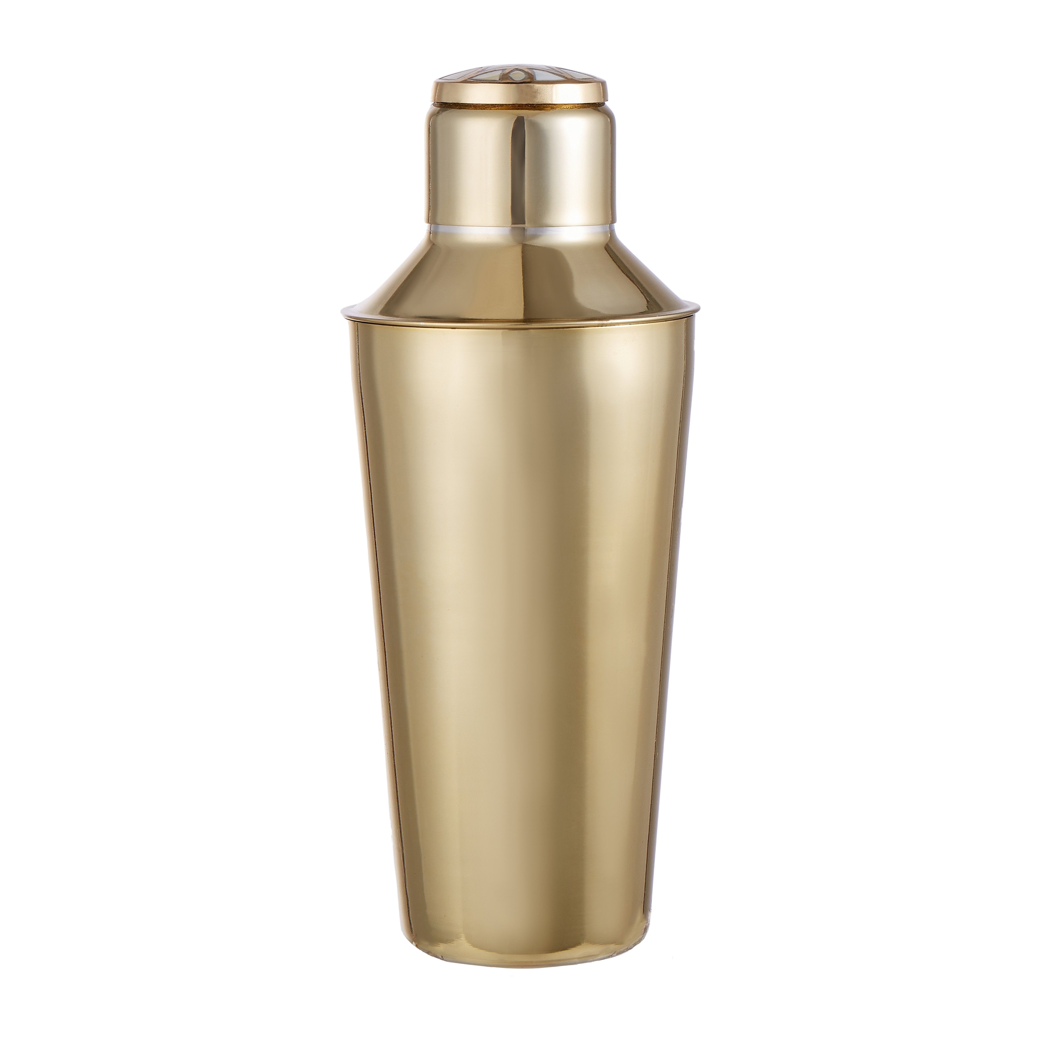 Society Home Mother of Pearl Detailed Cocktail Shaker Gold