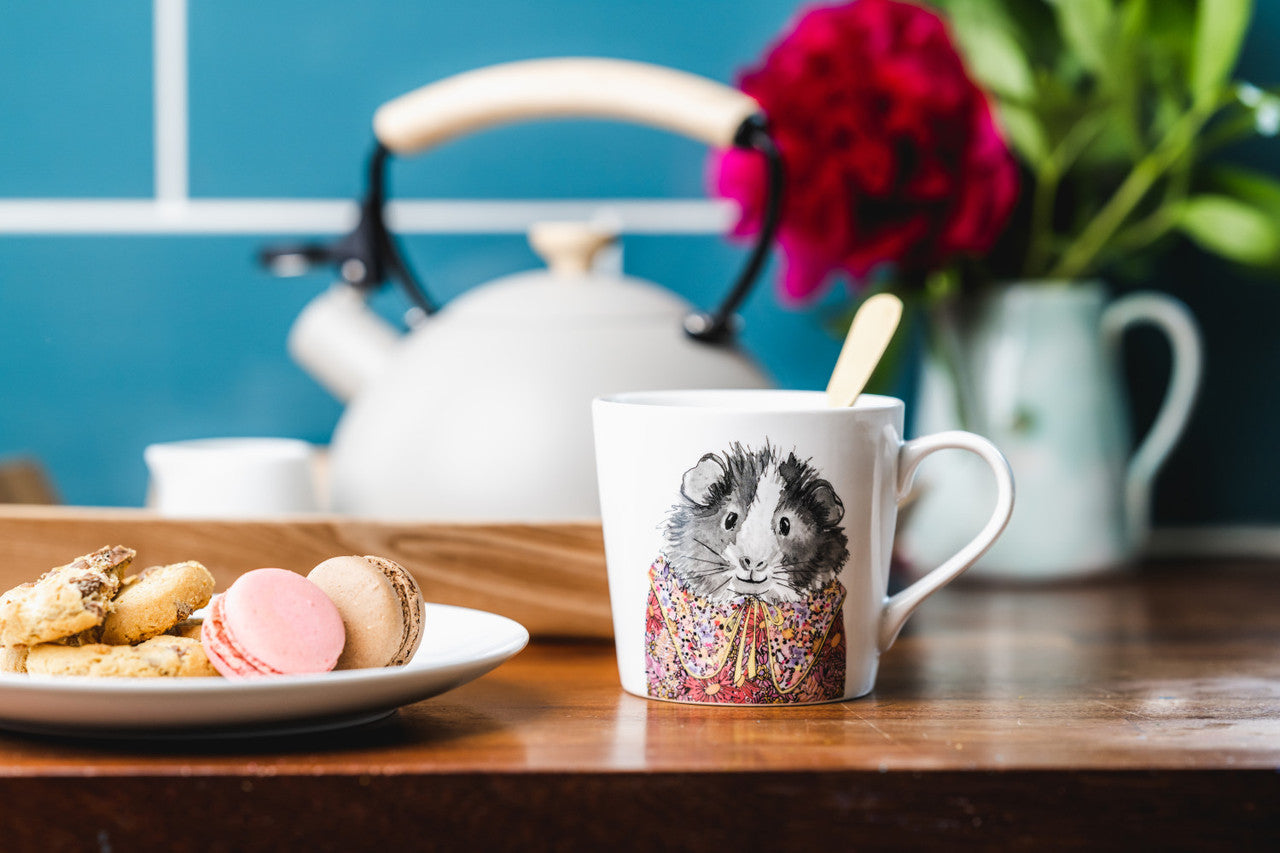 Mikasa x Tipperleyhill Fine China Mug 380ml (Guinea Pig)
