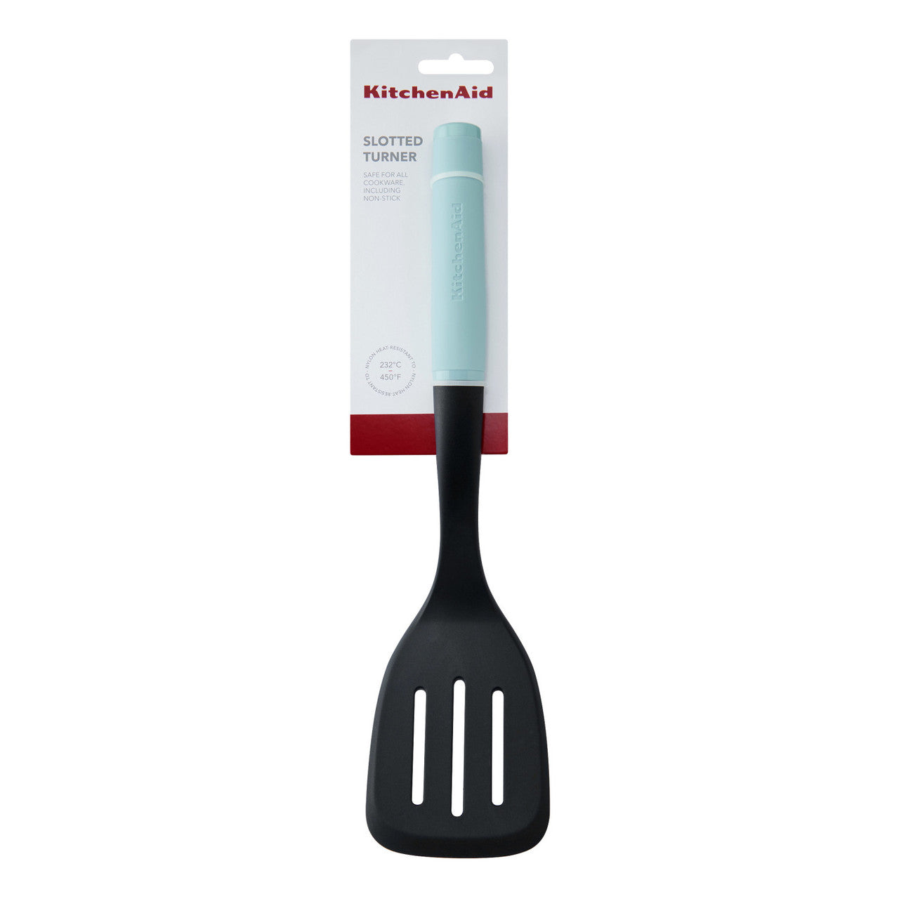 KitchenAid Soft Grip Slotted Turner (Mineral Water)