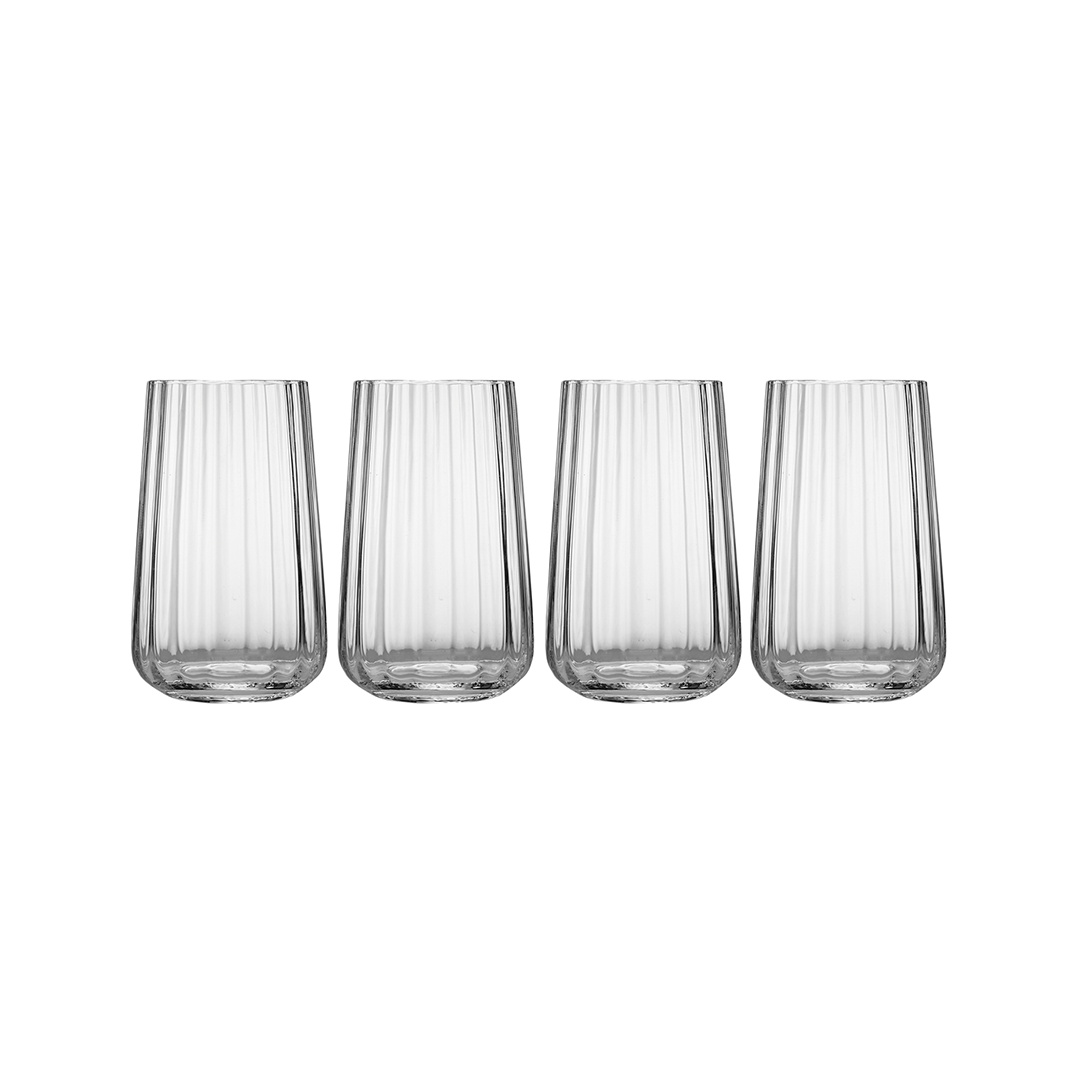 Tempa Esme Clear 4pk Highball Tumbler