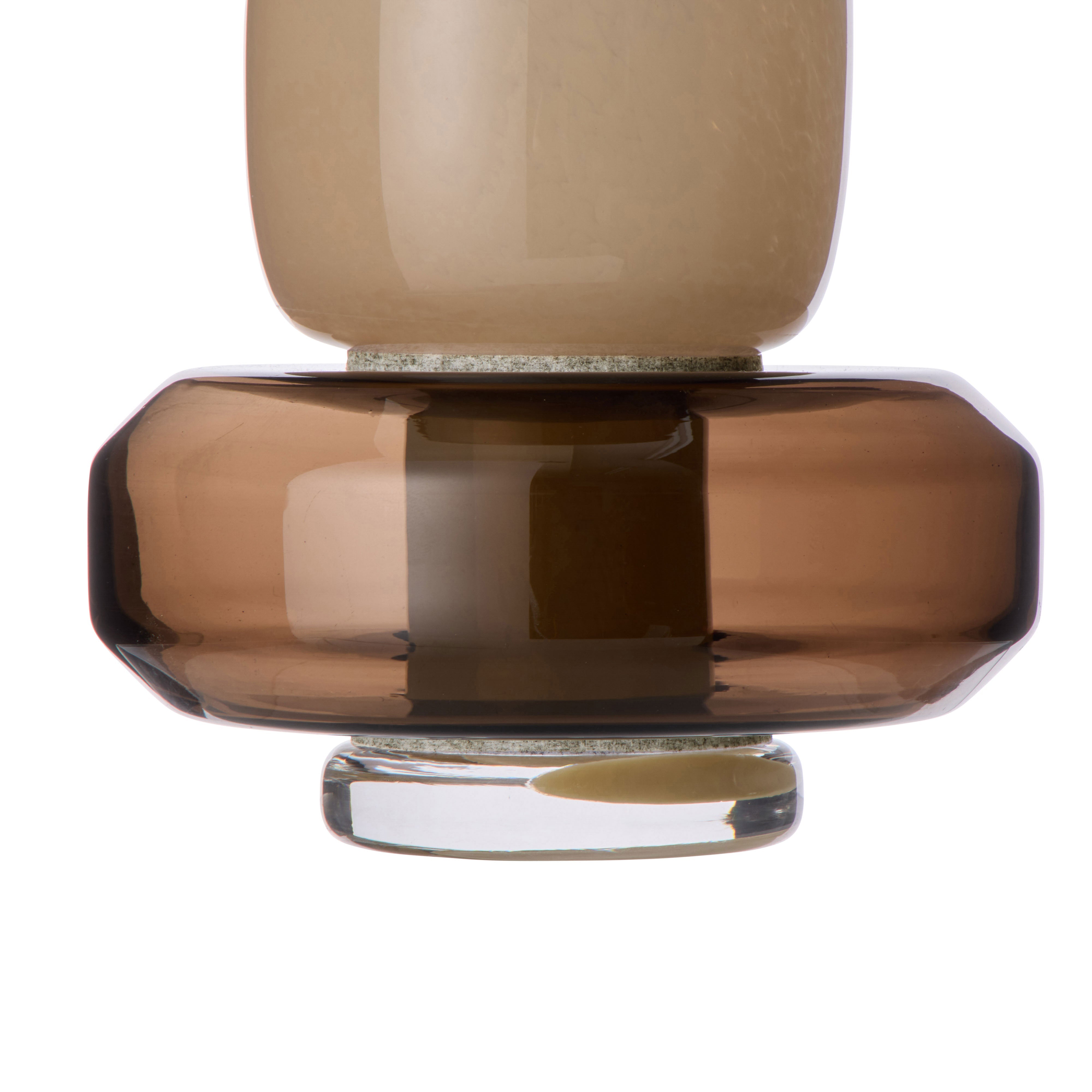 Amalfi Tutti Vase Tonal with Green