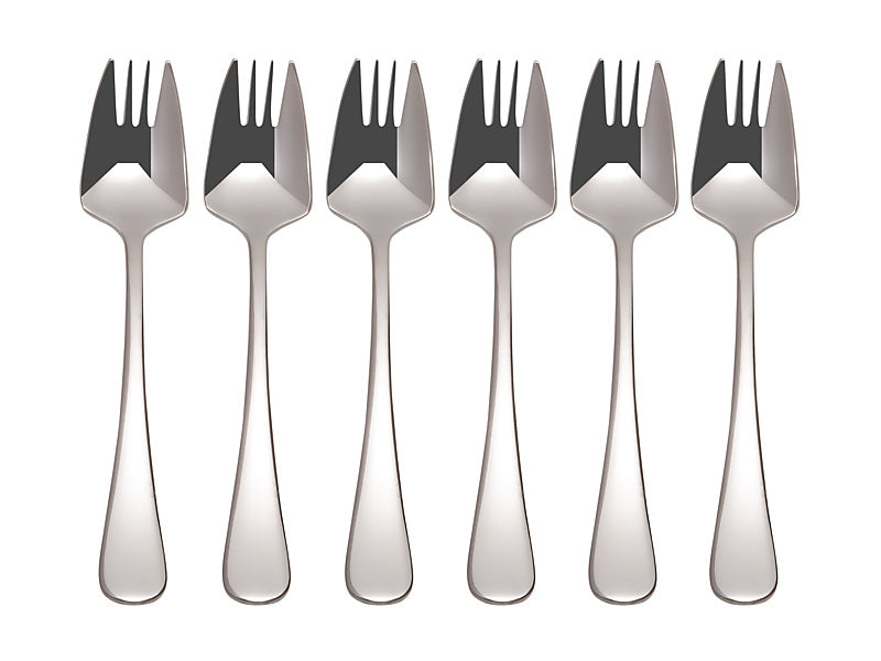 Maxwell & Williams Cosmopolitan Buffet Fork Set Silver 6 Piece