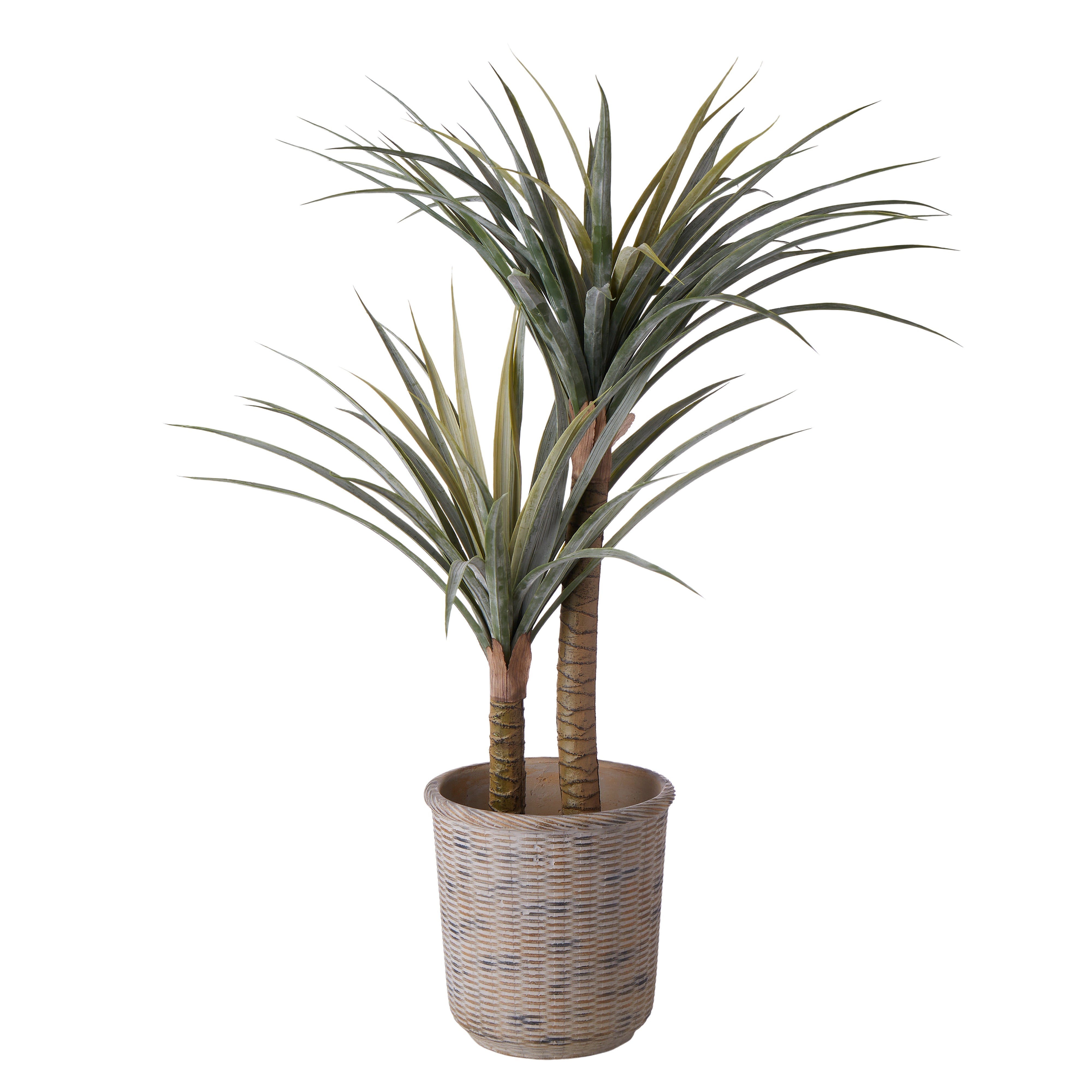 Rogue Cement Round Weave Vessel 27 x 27cm