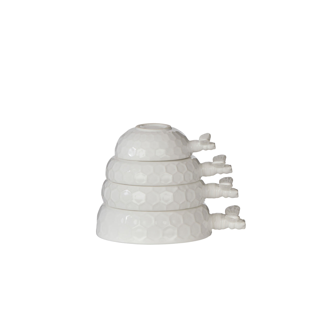 Davis & Waddell Wildflower & Hive Measuring Cups White