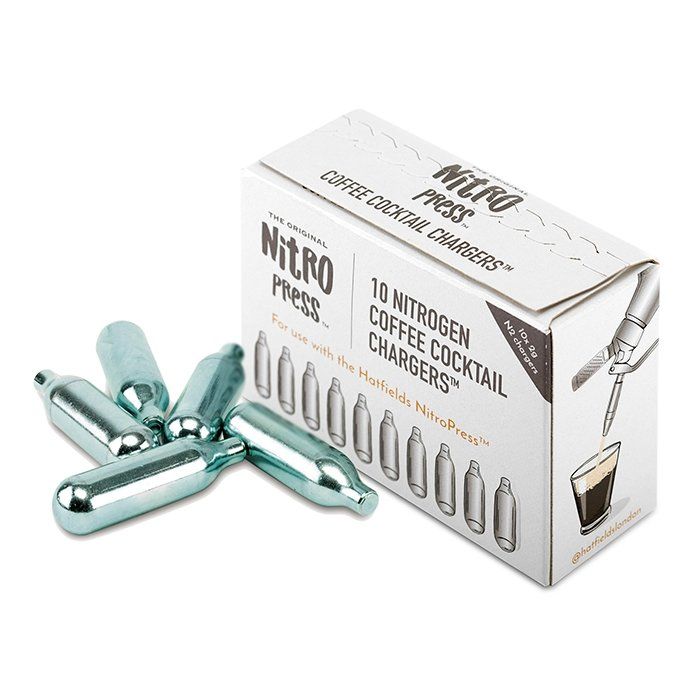 Nitro Press Nitrogen Coffee Cocktail Chargers (10pk)