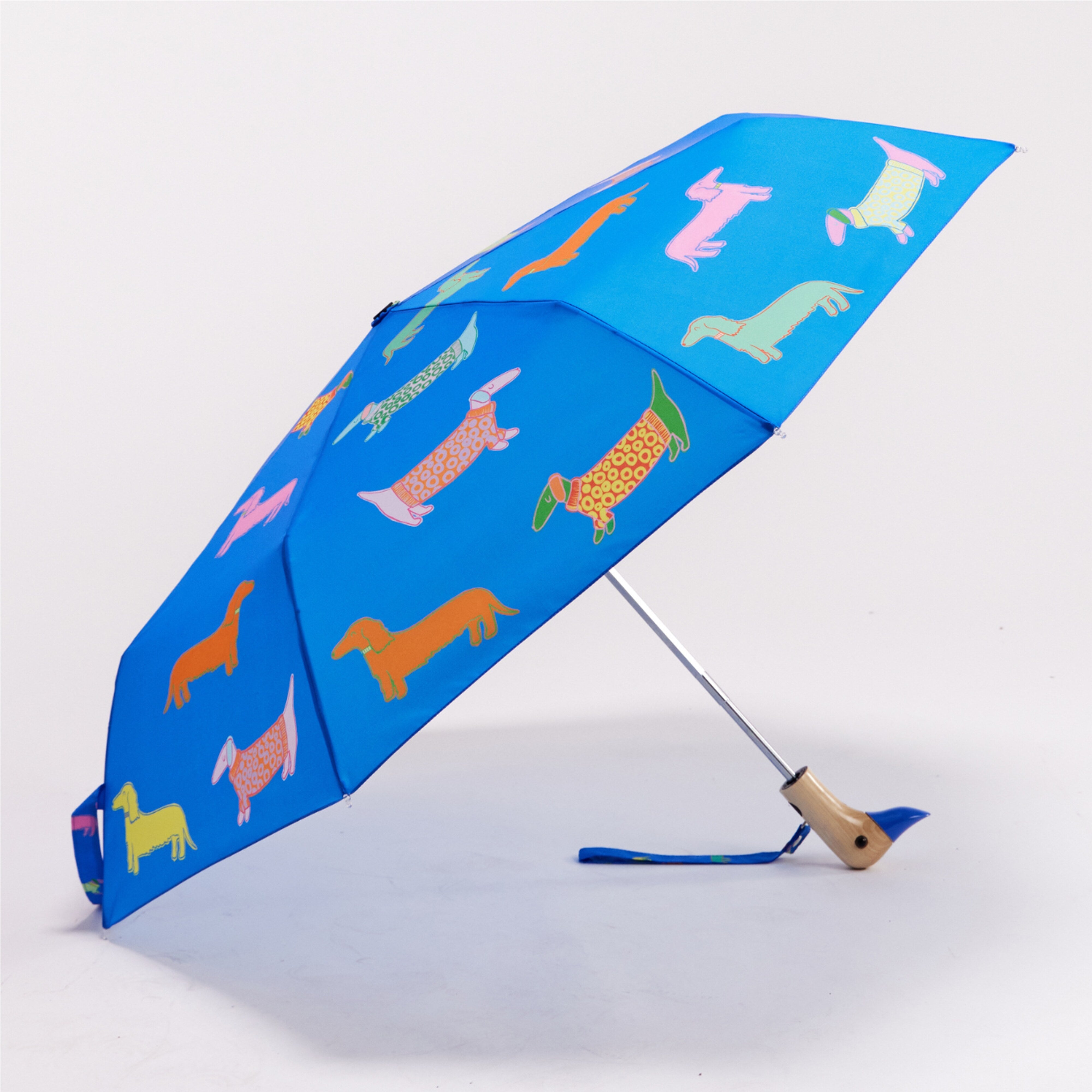 Original Duckhead Duck Umbrella Compact Dogs in Blue