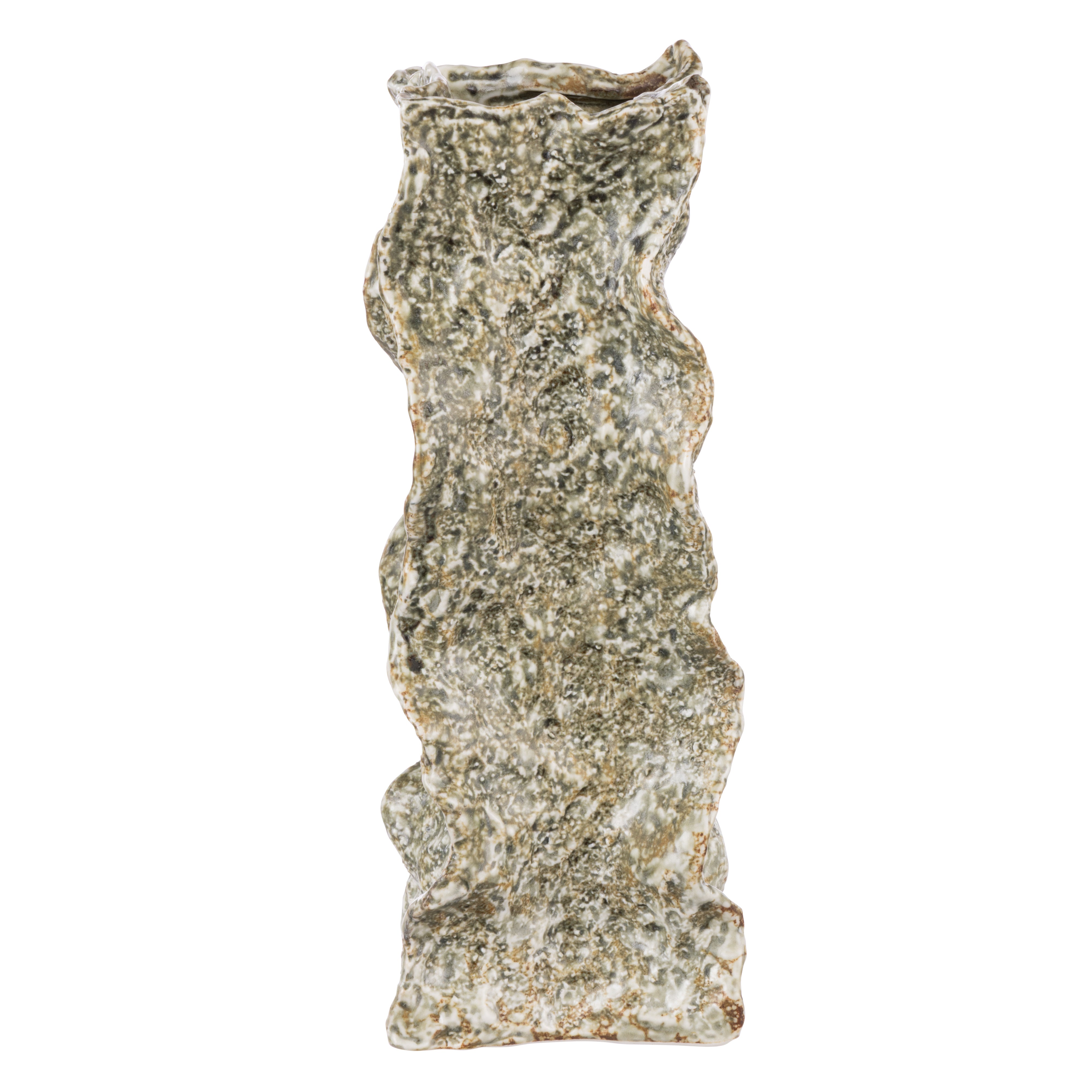 Amalfi Marcellus Vase Large Reactive Green