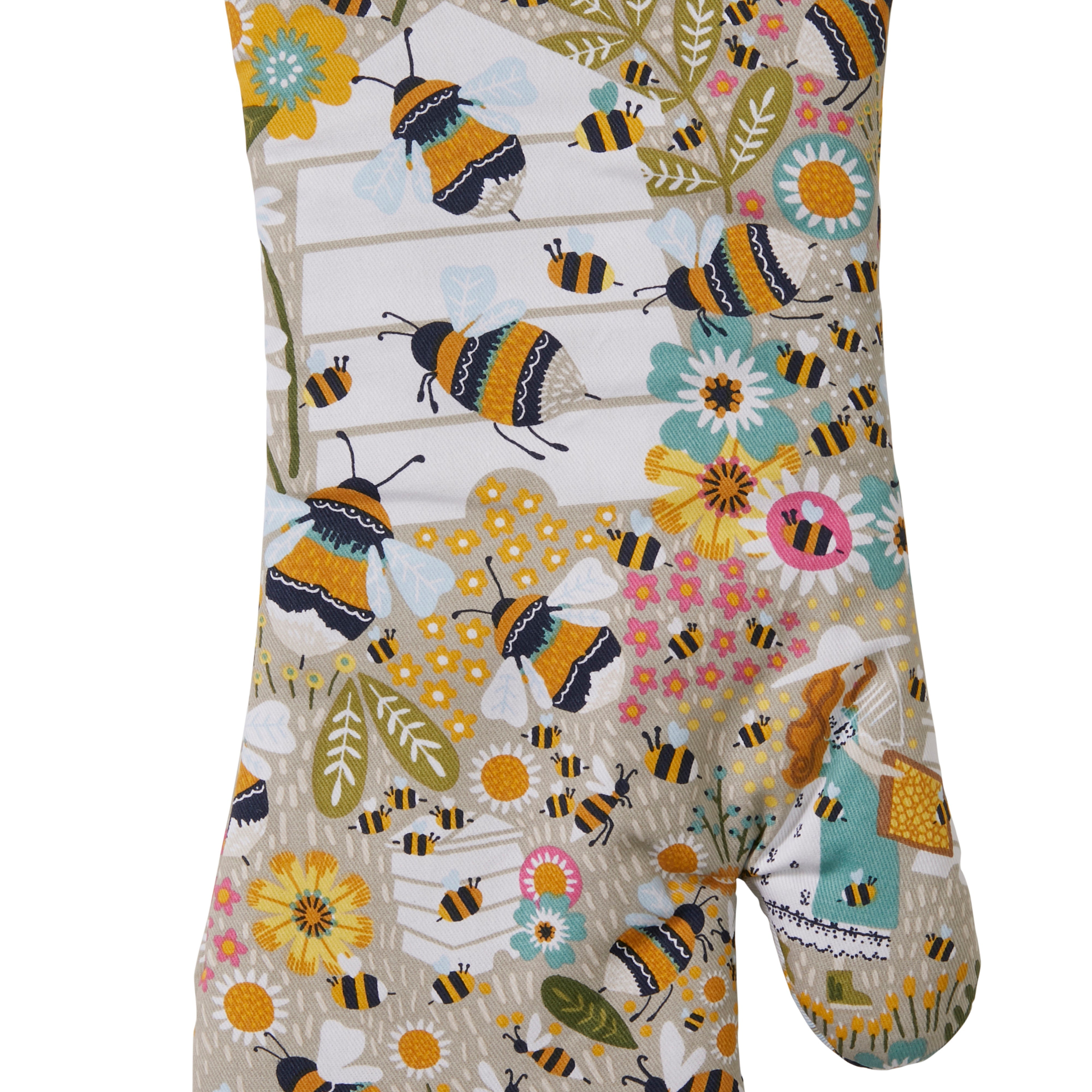 Ulster Weavers Beekeeper Gauntlet Oven Glove Multi-Coloured