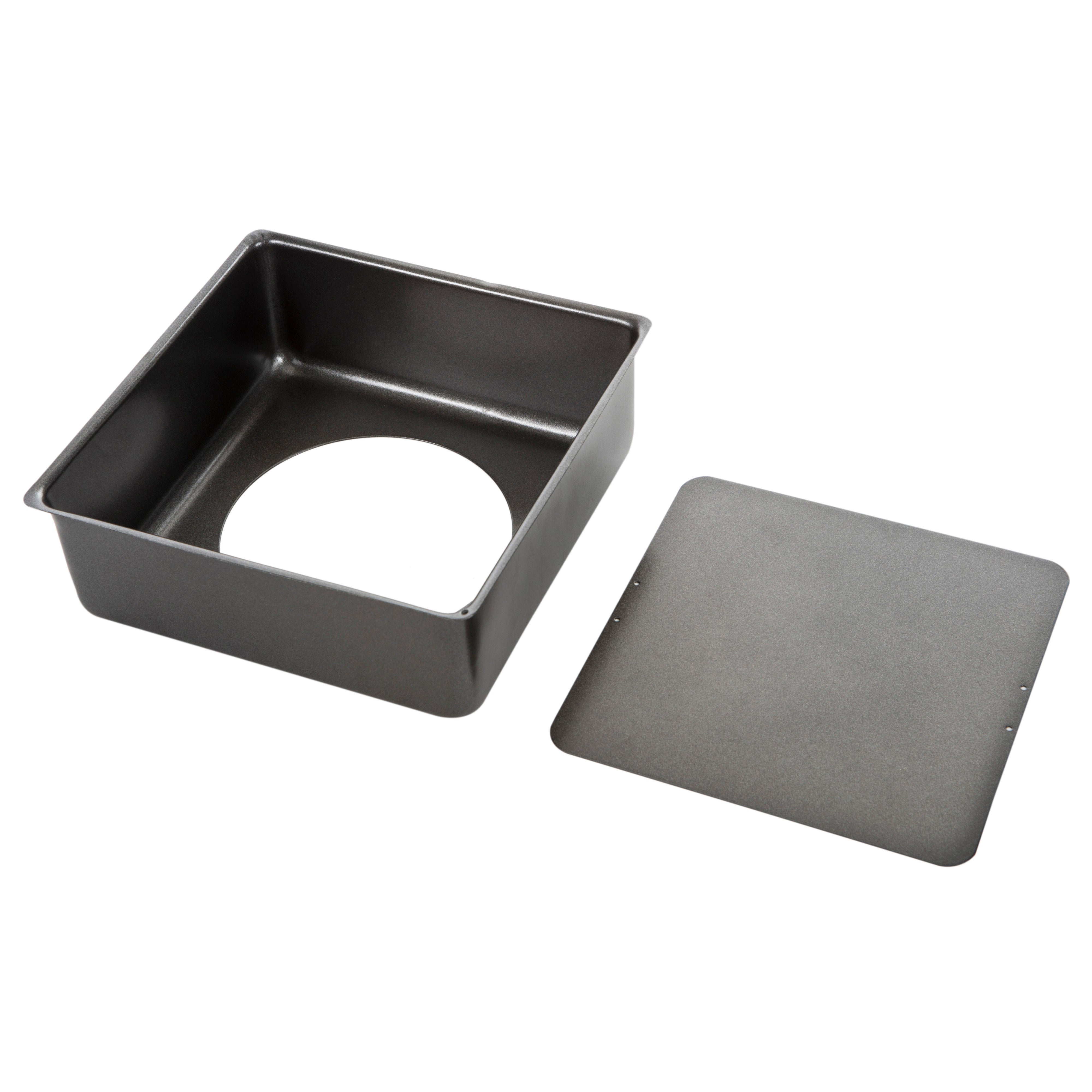 MasterPro Non-Stick Loose Base Square Deep Cake Pan 20x20cm