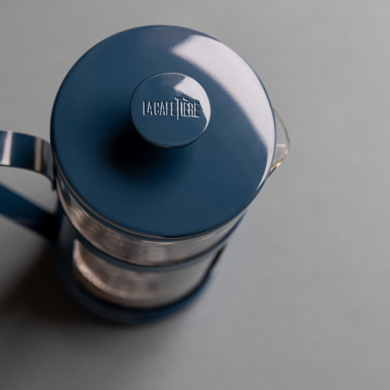 La Cafetière Monaco Stainless Steel Cafetière 8 Cup / 1L (Navy Blue)