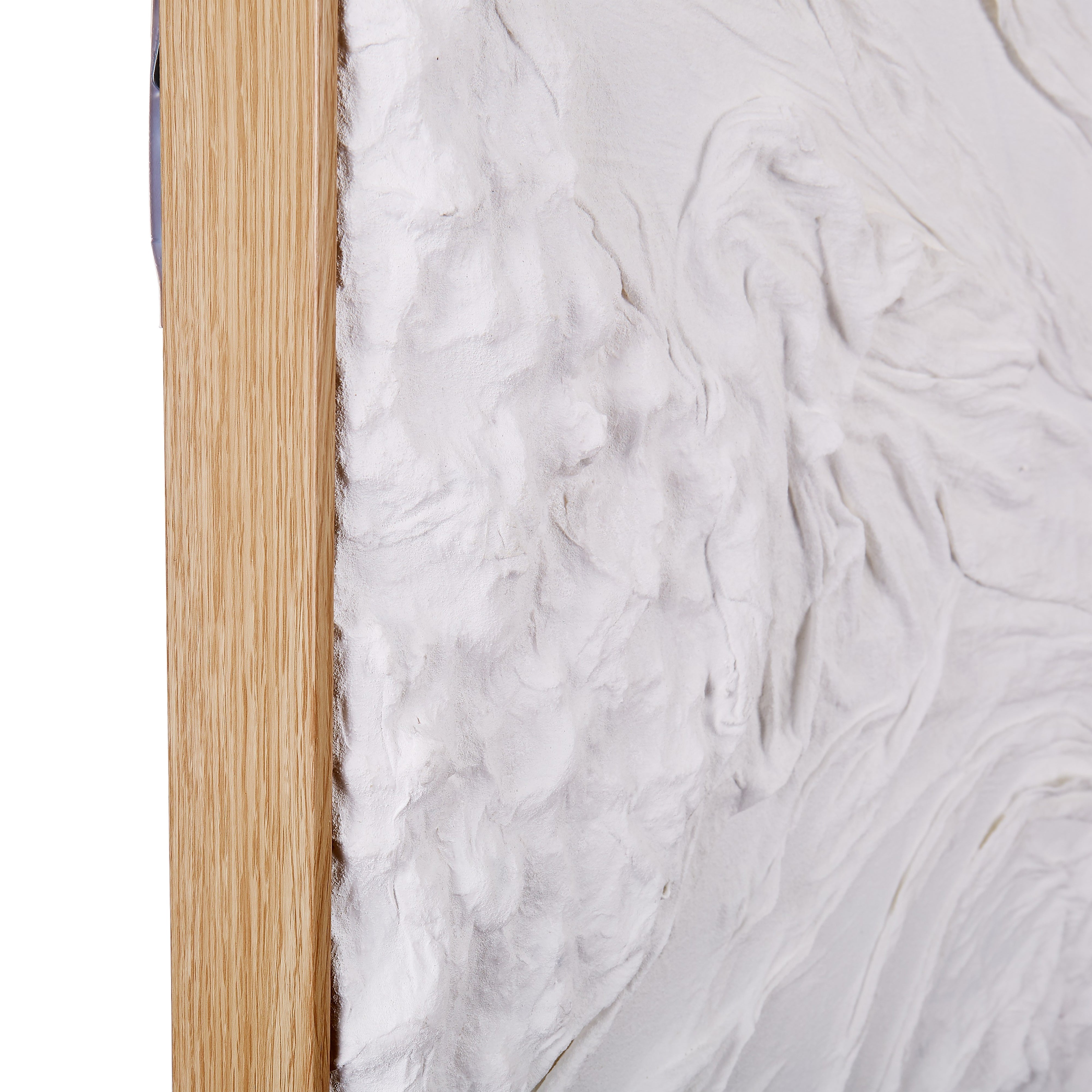 Amalfi Amira Hand Painted Wall Art White