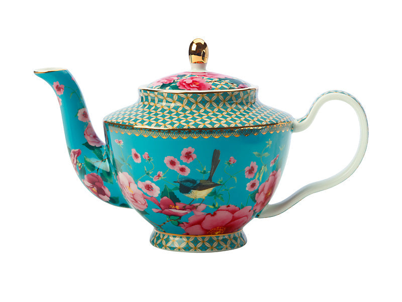 Maxwell & Williams Teas & C's Silk Road Teapot with Infuser White 500ml