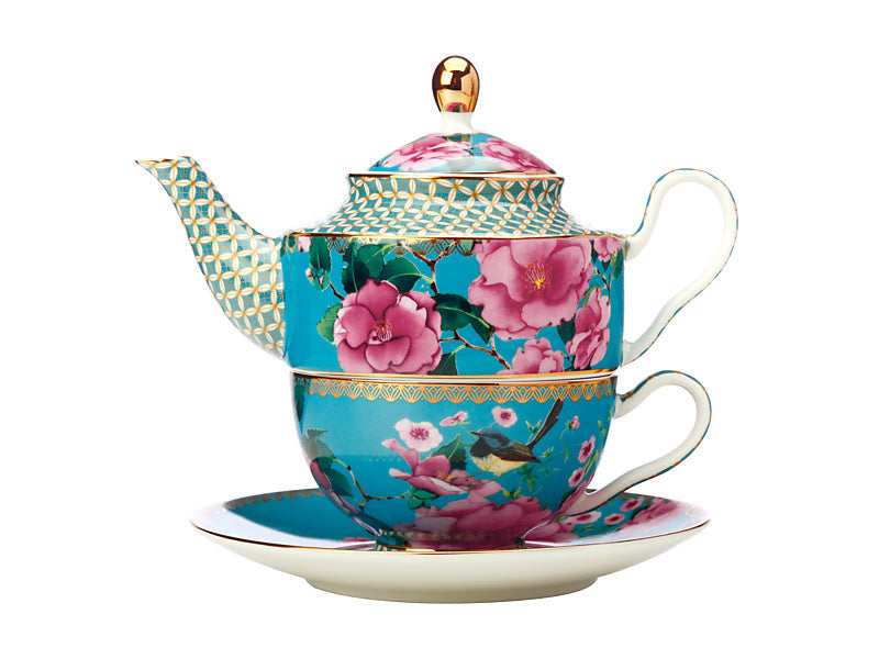 Maxwell & Williams Teas & C's Silk Road Tea for One with Infuser White 380ml