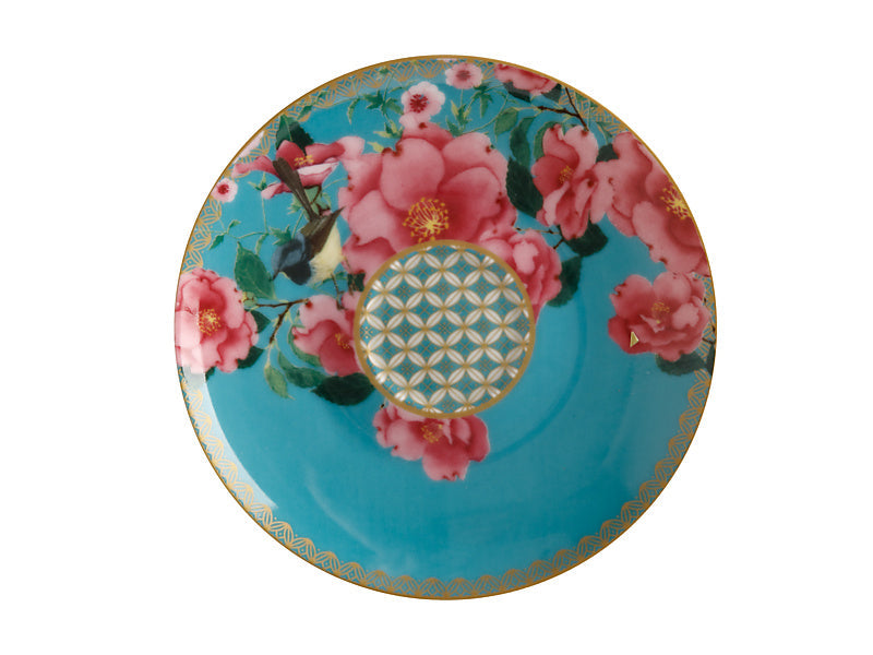 Maxwell & Williams Teas & C's Silk Road Demi Cup & Saucer 85ml Aqua 2 Piece