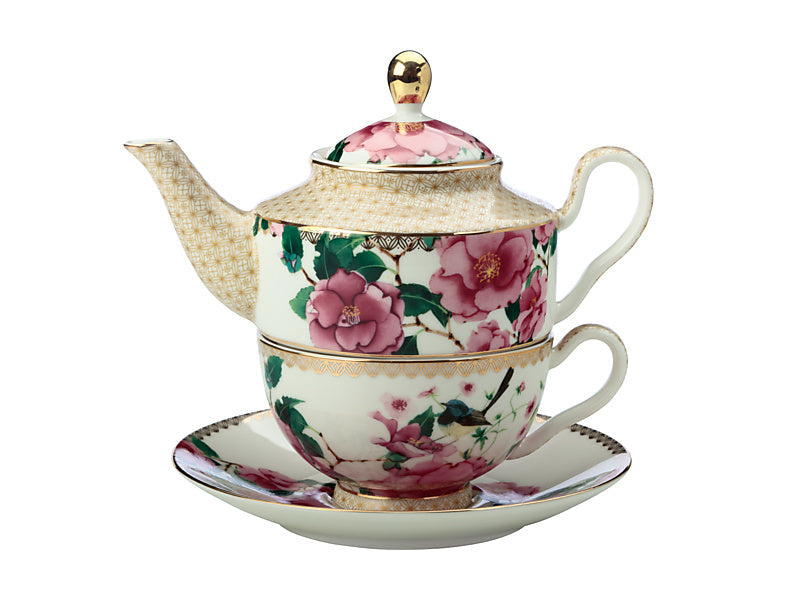 Maxwell & Williams Teas & C's Silk Road Tea for One with Infuser White 380ml