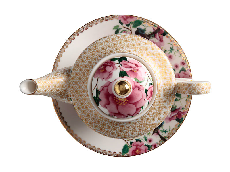 Maxwell & Williams Teas & C's Silk Road Tea for One with Infuser Aqua 380ml