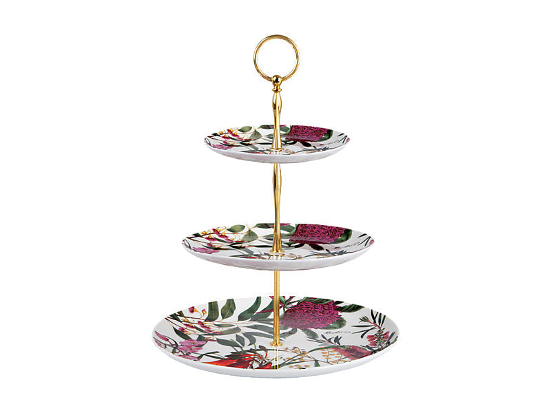 Maxwell & Williams Royal Botanic Gardens Australian Botanics 3 Tiered Cake Stand