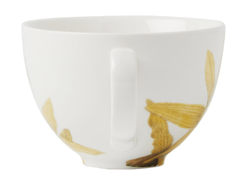 Maxwell & Williams Royal Botanic Gardens Australian Orchids Cup & Saucer White 240ml
